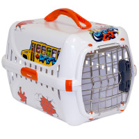 Переноска Moderna Trendy Runner Graffiti Street для котів і собак, біло-салатова, 49.4×30.4×32.2 см Переноска Moderna Trendy Runner Graffiti Street для котів і собак, біло-салатова, 49.4×30.4×32.2 см