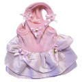 Велюровое плаття Monkey Daze Pink Elour Dress для собак, розмір M, рожеве