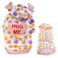 Кенгурушка Monkey Daze Valentine Pink з вушками, для собак, розмір XS, рожева