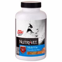 Жувальні таблетки мультивітаміни Nutri-Vet Multi-Vite для собак, 60 табл