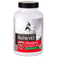 Таблетки Nutri-Vet Hip & Joint Extra для связок и суставов, экстра, для собак, 120 табл Таблетки Nutri-Vet Hip & Joint Extra для связок и суставов, экстра, для собак, 120 табл