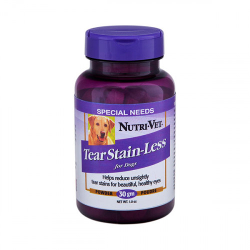 Харчова добавка Nutri-Vet Tear Stain-Less проти сліз для собак, 30 г