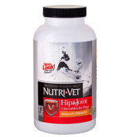 Таблетки Nutri-Vet Hip & Joint Regular для связкок і суглобів, для дорослих собак всіх порід, 75 табл Таблетки Nutri-Vet Hip & Joint Regular для связкок і суглобів, для дорослих собак всіх порід, 75 табл