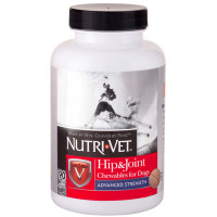 Таблетки Nutri-Vet Hip & Joint Advanced для связкок и суставов, для собак старше 9 лет, 90 табл Таблетки Nutri-Vet Hip & Joint Advanced для связкок и суставов, для собак старше 9 лет, 90 табл