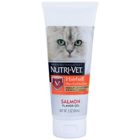 Гель Nutri-Vet Hairball Salmon для контролю випадання шерсті у кішок, 89 мл Гель Nutri-Vet Hairball Salmon для контролю випадання шерсті у кішок, 89 мл