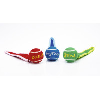 Игрушка теннисный мяч Pet Products для собак, с хвостом, 36 х 6 см Игрушка теннисный мяч Pet Products для собак, с хвостом, 36 х 6 см