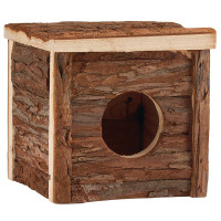 Будиночок форест класик Pet Products для гризунів, дерево, вишня, 15×15×14 см Будиночок форест класик Pet Products для гризунів, дерево, вишня, 15×15×14 см