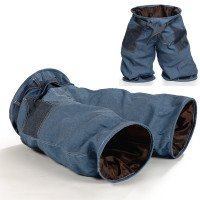 Игрушка джинсы туннель Pet Products для кошек, текстиль, d-25,5 х 65 см