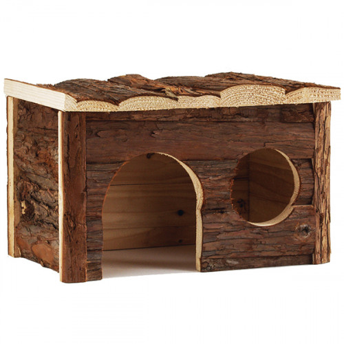 Домик форест Pet Products для грызунов, дерево, 28×18×16 см