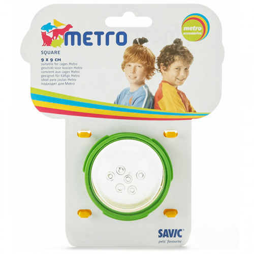 Заглушка Savic Square до клітки Spelos-Metro для гризунів, 9 х 9 см