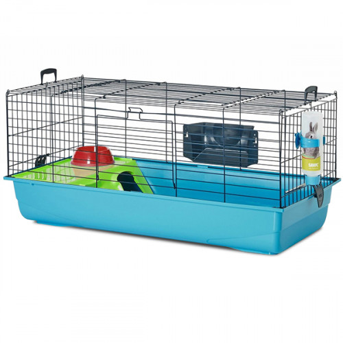 Клетка Savic Nero 3 Deluxe для морских свинок, карликовых кроликов, 100 х 50 х 47 см