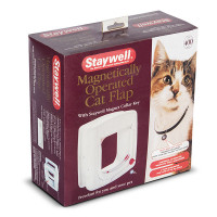 Дверцы PetSafe Staywell Эдванс для кошек весом до 7 кг, с программным ключом, белые Дверцы PetSafe Staywell Эдванс для кошек весом до 7 кг, с программным ключом, белые