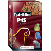 Повноцінний корм Versele-Laga NutriBird P15 Tropical для великих папуг, орех і і фрукти, 1 кг Повноцінний корм Versele-Laga NutriBird P15 Tropical для великих папуг, орех і і фрукти, 1 кг