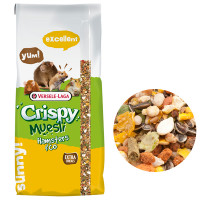 Корм Versele-Laga Crispy Muesli Hamster для хом'яків, декоративних щурів, мишей, піщанок, 20 кг Корм Versele-Laga Crispy Muesli Hamster для хом'яків, декоративних щурів, мишей, піщанок, 20 кг