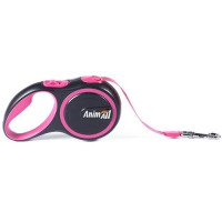 Поводок-рулетка AnimAll для собак весом до 25 кг, 5 м, розовый Поводок-рулетка AnimAll для собак весом до 25 кг, 5 м, розовый