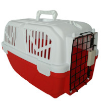 Переноска AnimAll P1079 для котів і собак, червона, 47×31×30 см Переноска AnimAll P1079 для котів і собак, червона, 47×31×30 см