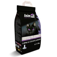 Бентонитовый наполнитель AnimAll с ароматом лаванды, для кошек, 5 кг Бентонитовый наполнитель AnimAll с ароматом лаванды, для кошек, 5 кг