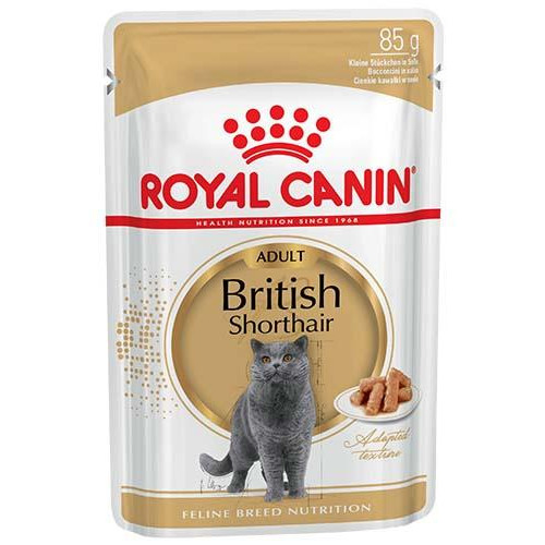 Вологий корм Royal Canin British Shorthair Adult для британських кішок, 85 г