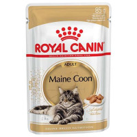 Вологий корм Royal Canin Maine Coon Adult для мейн-кунів, шматочки в соусі, 85 г Вологий корм Royal Canin Maine Coon Adult для мейн-кунів, шматочки в соусі, 85 г