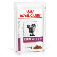 Влажный корм Royal Canin Renal при хронической почечной недостаточности у кошек, говядина, 85 г Влажный корм Royal Canin Renal при хронической почечной недостаточности у кошек, говядина, 85 г