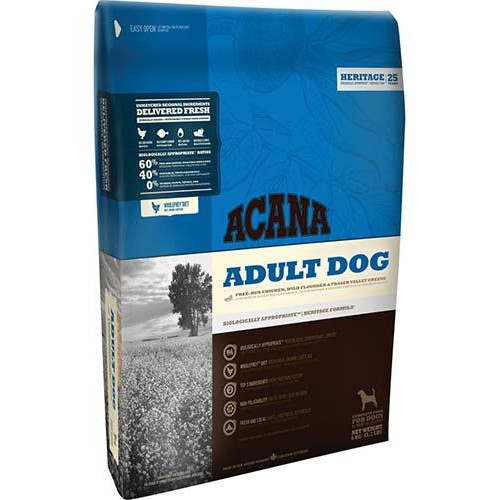 Сухой корм Acana Adult Dog со вкусом курицы для взрослых собак всех пород, 340 г