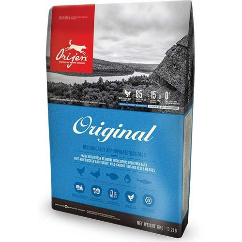 Сухой корм Orijen Original Dog со вкусом курицы и индейки для собак всех пород и возрастов, 2 кг