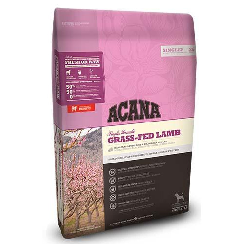 Cухой гіпоалергенний корм Acana Grass-Fed Lamb зі смаком ягняти для собак всіх порід, 11.4 кг