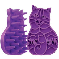 Щетка массажная Kong ZoomGroom для котов, каучук, 11.5×7×3 см
