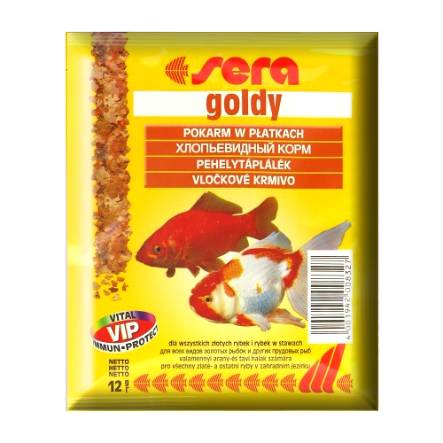 Sera Goldy корм для золотих рибок (пластівці), 12 г