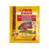 Sera Granured корм для плотоядных цихлид, гранулированный, 20 г