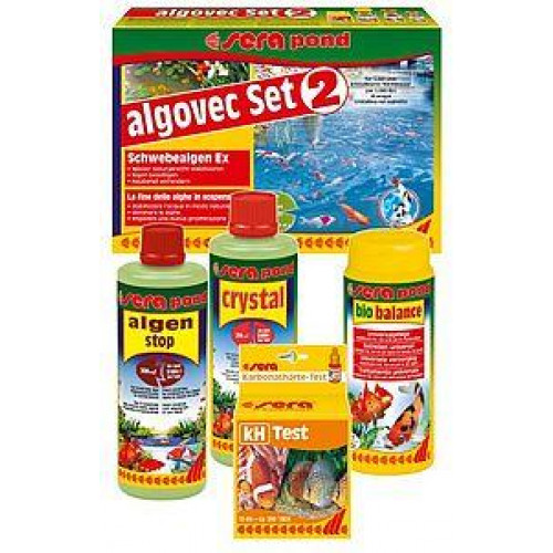 Sera Pond Algovec Set 2 комплект для видаленія нітчастих водоростей в ставку на 5000 л