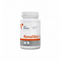 RenalVet для собак і котів з нирковою недостатністю, 60 капсул RenalVet для собак і котів з нирковою недостатністю, 60 капсул