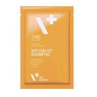Антибактериальный противогрибковый шампунь VetExpert Specialist Shampoo для кошек и собак, 15 мл×20 сашет Антибактериальный противогрибковый шампунь VetExpert Specialist Shampoo для кошек и собак, 15 мл×20 сашет