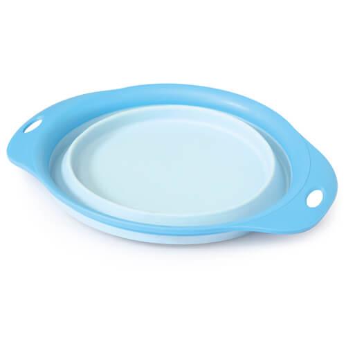 Складывающаяся силиконовая миска AnimAll для кошек и собак, 1.35 л