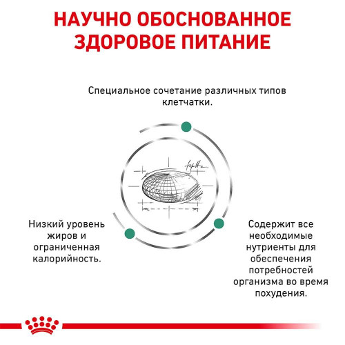 Сухий корм Royal Canin Satiety Weight Management для кішок із зайвою вагою, 1.5 кг