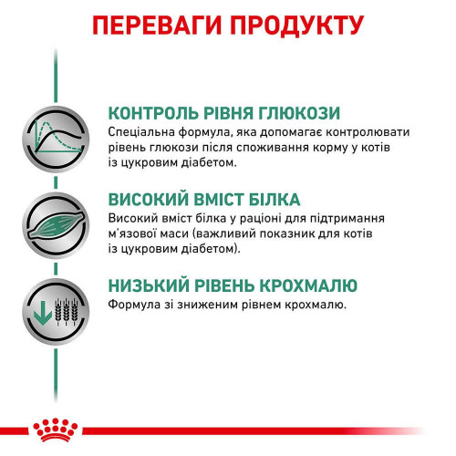 Вологий корм Royal Canin Diabetic при цукровому діабеті у кішок, 85 г