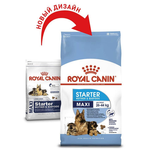 Сухий корм Royal Canin Maxi Starter для годуючих собак великих порід, 4 кг