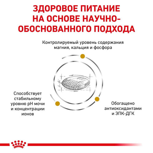 Сухий корм Royal Canin Urinary S / O при сечокам'яній хворобі у собак, 2 кг