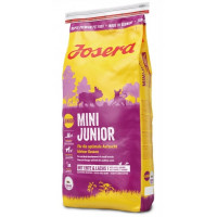 Сухий корм Josera Mini Junior для підростаючих собак малих порід с 3-го тижня життя, з качкою і лососем, 15 кг Сухий корм Josera Mini Junior для підростаючих собак малих порід с 3-го тижня життя, з качкою і лососем, 15 кг
