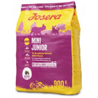 Сухий корм Josera Mini Junior для підростаючих собак малих порід с 3-го тижня життя, з качкою і лососем, 900 г Сухий корм Josera Mini Junior для підростаючих собак малих порід с 3-го тижня життя, з качкою і лососем, 900 г