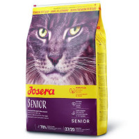 Сухий корм Josera Senior для літніх кішок при хронічній нирковій недостатності, з печінкою і рисом, 400 г Сухий корм Josera Senior для літніх кішок при хронічній нирковій недостатності, з печінкою і рисом, 400 г