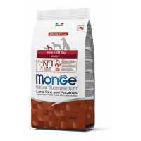 Сухий корм MONGE DOG Mini Adult ягня/рис/картопля, 2.5 кг Сухий корм MONGE DOG Mini Adult ягня/рис/картопля, 2.5 кг