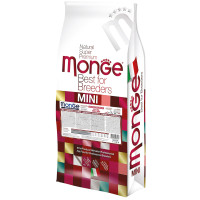 Сухий корм MONGE DOG Mini Adult ягня/рис/картопля, 15 кг Сухий корм MONGE DOG Mini Adult ягня/рис/картопля, 15 кг