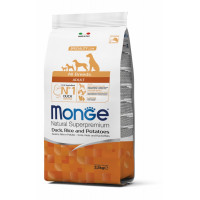Сухой корм MONGE DOG All breeds Adult утка с рисом, 2.5 кг Сухой корм MONGE DOG All breeds Adult утка с рисом, 2.5 кг