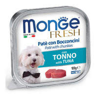 Вологий корм MONGE DOG FRESH з тунцем, 100 г Вологий корм MONGE DOG FRESH з тунцем, 100 г