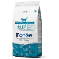 Сухой корм MONGE CAT Kitten, 1.5 кг Сухой корм MONGE CAT Kitten, 1.5 кг