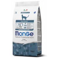 Сухий корм MONGE CAT Monoprotein Sterilised з фореллю, 400 г Сухий корм MONGE CAT Monoprotein Sterilised з фореллю, 400 г