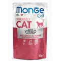 Вологий корм MONGE CAT GRILL Sterilised телятина, 85 г