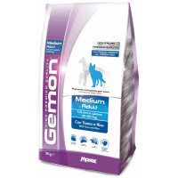 Сухой корм GEMON DOG Medium Adult тунец с рисом 3 кг Сухой корм GEMON DOG Medium Adult тунец с рисом 3 кг