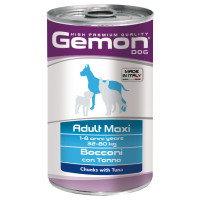 Влажный корм GEMON DOG WET Maxi Adult кусочки с тунцом 1,25 кг Влажный корм GEMON DOG WET Maxi Adult кусочки с тунцом 1,25 кг